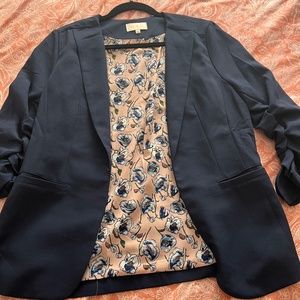 Skies Are Blue Navy Jacket